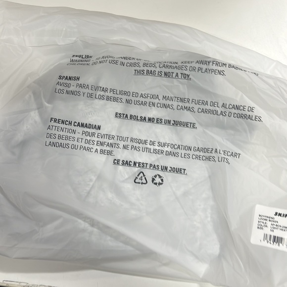 Skims Women’s Boyfriend Loose Boxer in Light Heather Grey NWT WH2 - Picture 7 of 7